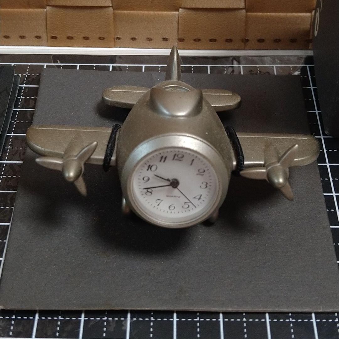 【新品・希少】TROIKA 飛行機置き時計