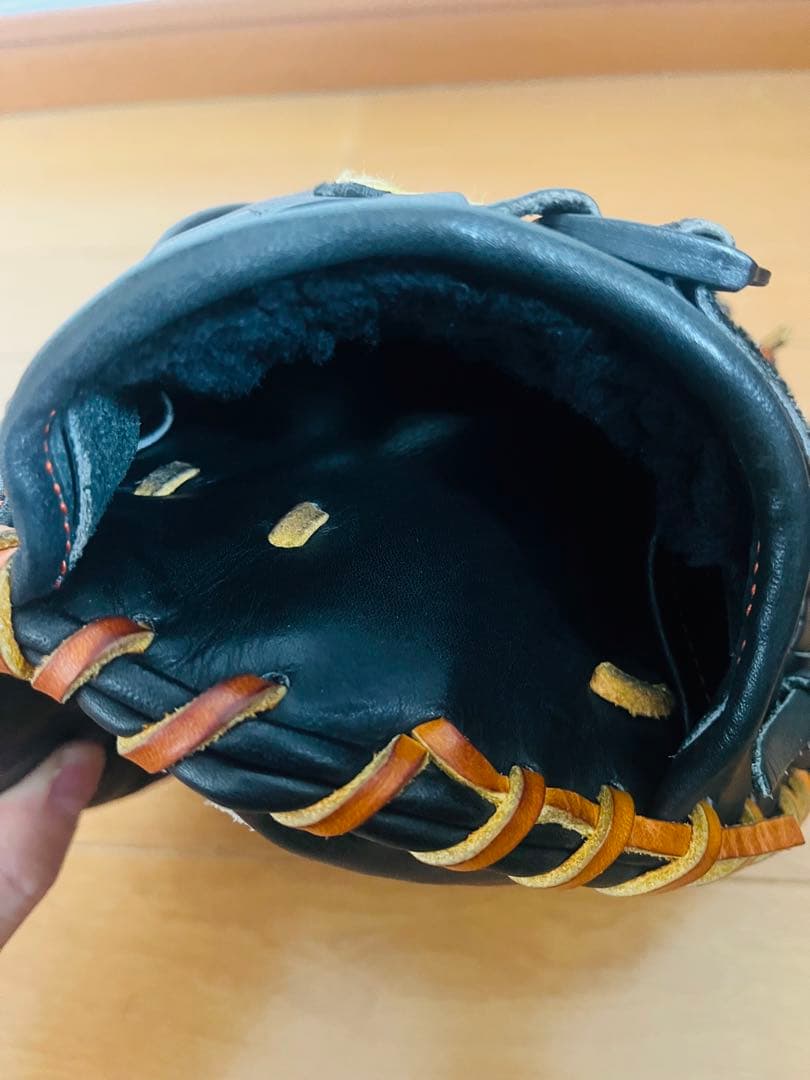 【美品】ハタケタマ　キャッチャーミット　軟式　一般大人用
