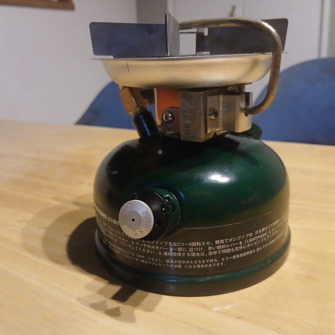 コールマン シングルバーナー 508A 点火確認ずみ