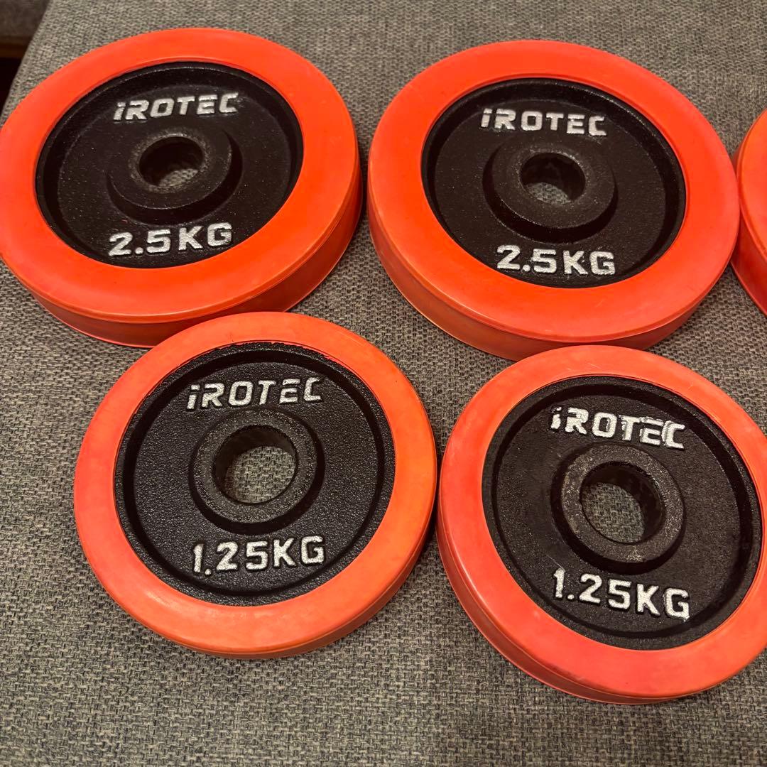 iROTEC ダンベルプレートセット 20Kg