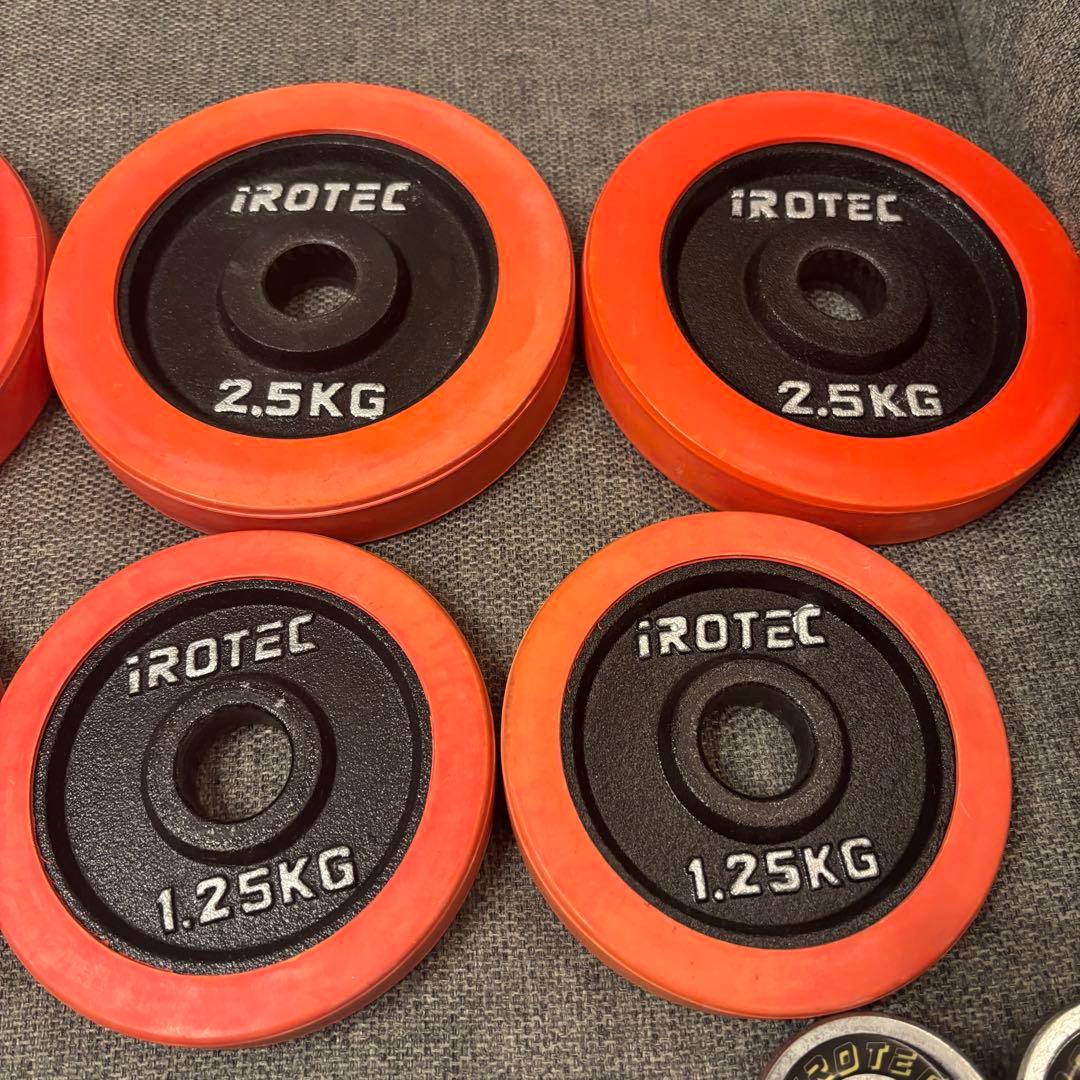 iROTEC ダンベルプレートセット 20Kg