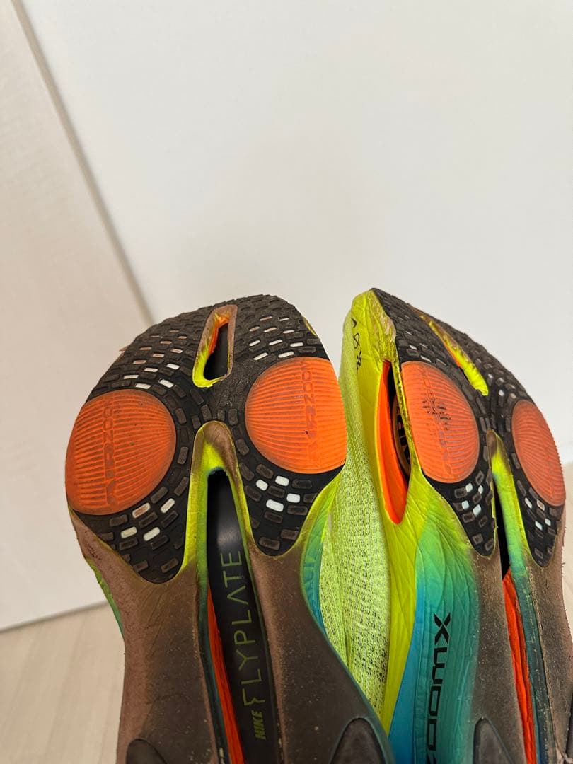 Nike Zoom スパイクシューズ イエロー/ブルー/オレンジ