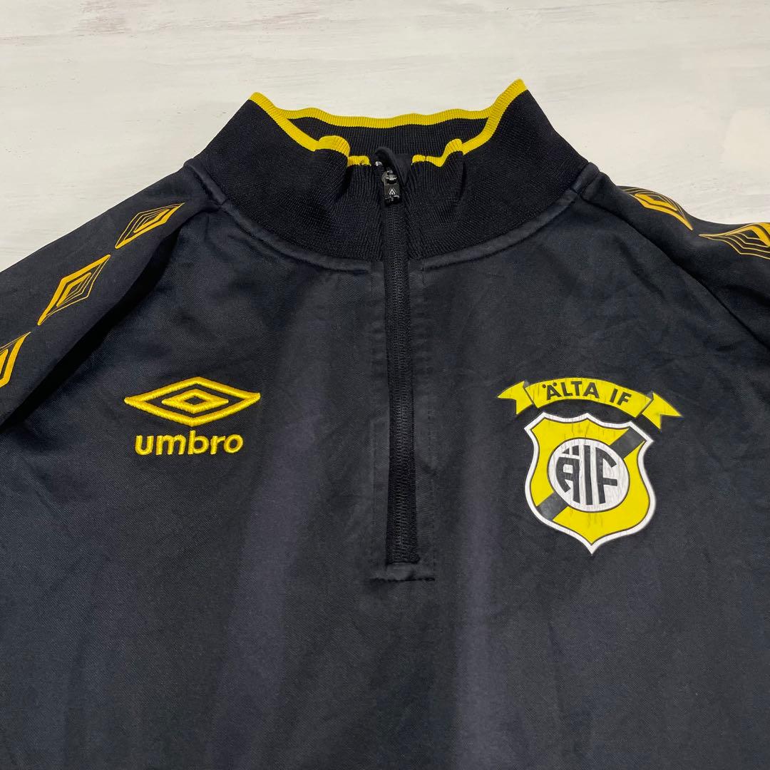 激レア　umbro ノルウェーリーグ　ALTA IF ハーフジップジャージ
