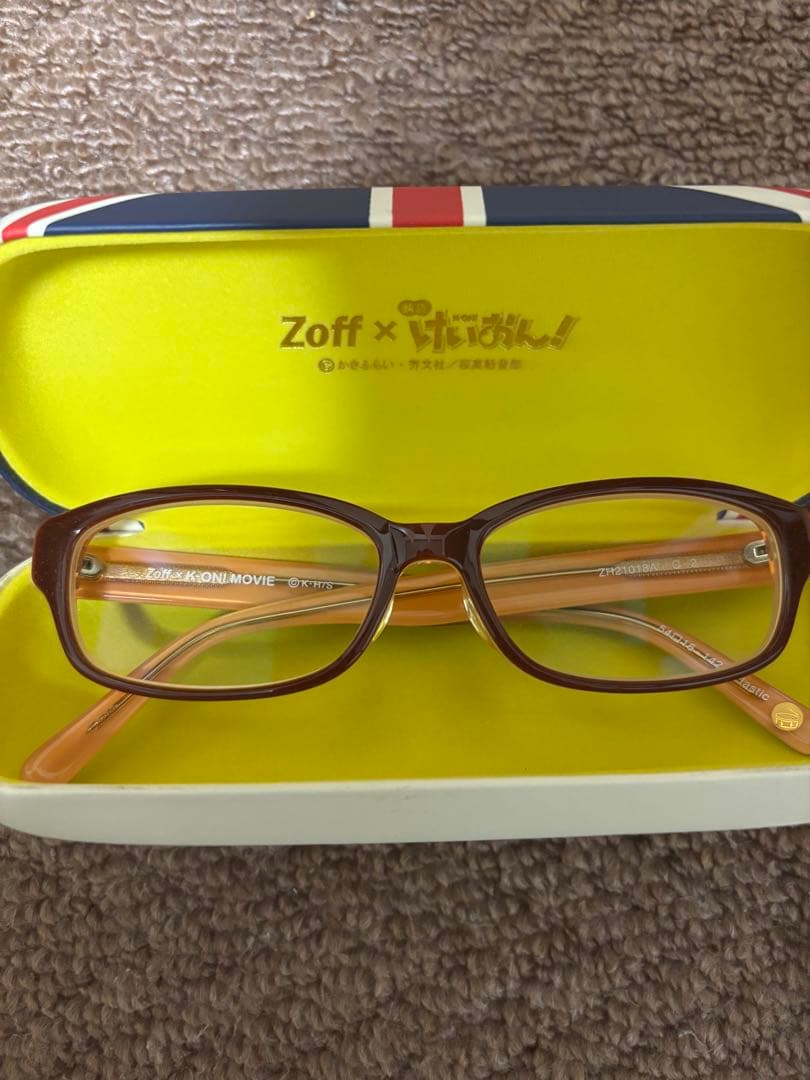 zoff×映画けいおん　コラボダテメガネ　田井中律モデル
