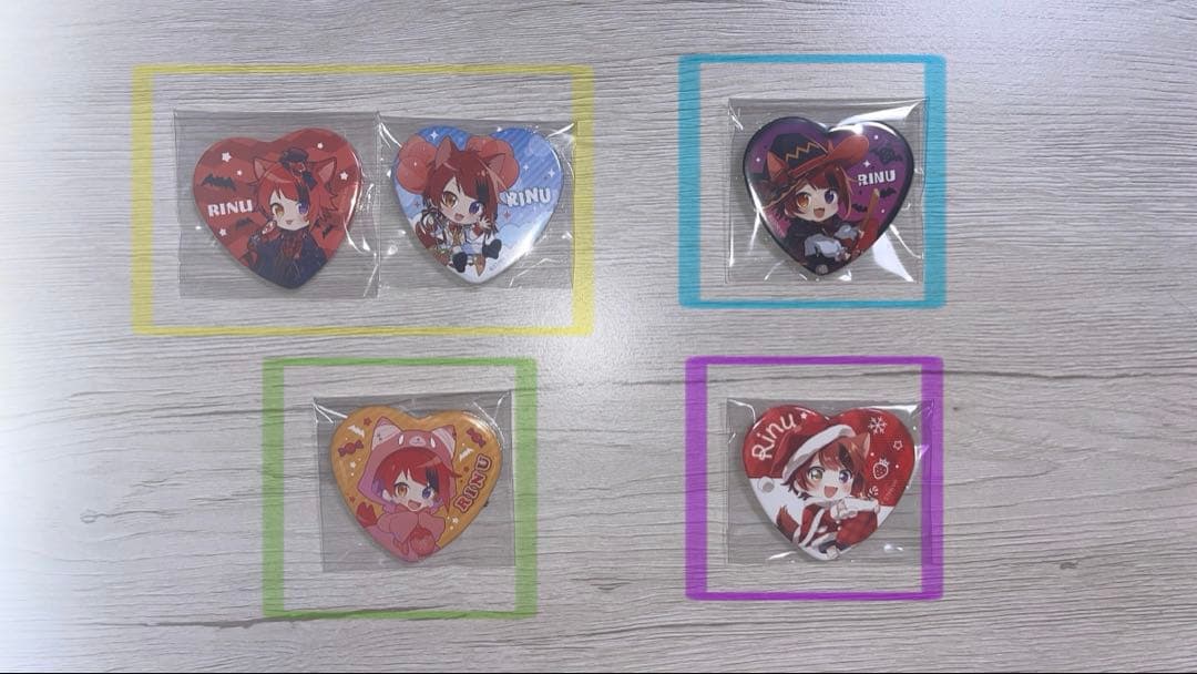 すとぷり　缶バッジまとめ売り　莉犬　さとみ　ジェル　るぅと　ななもり