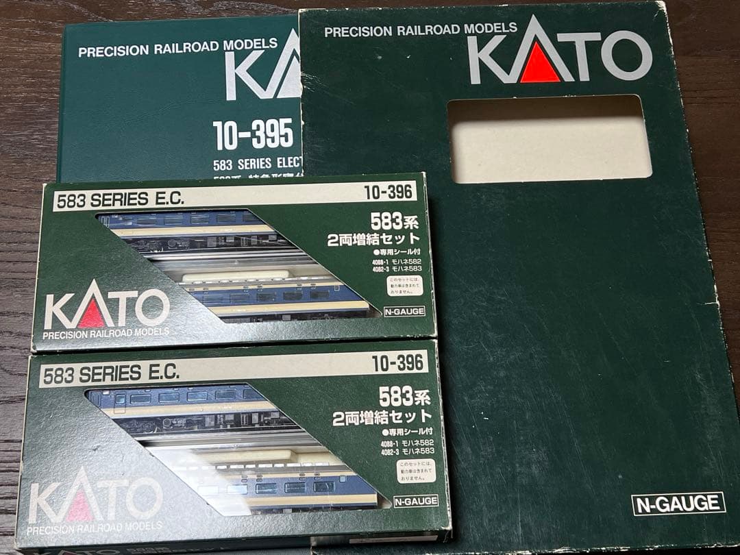 KATO 10-395,10-396 583系 特急形寝台電車