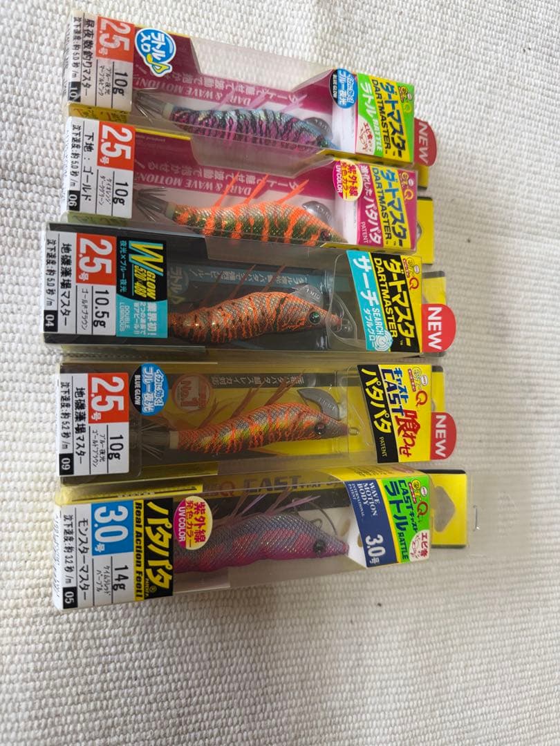 【新品・未使用】DUEL パタパタ エギ 10本セット