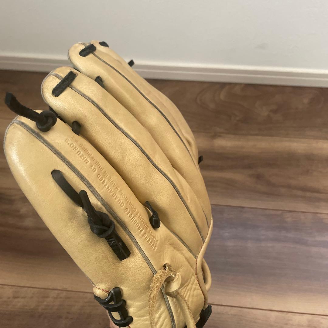 Mizuno MZ SOFTER 軟式グローブ ベージュ 大人用