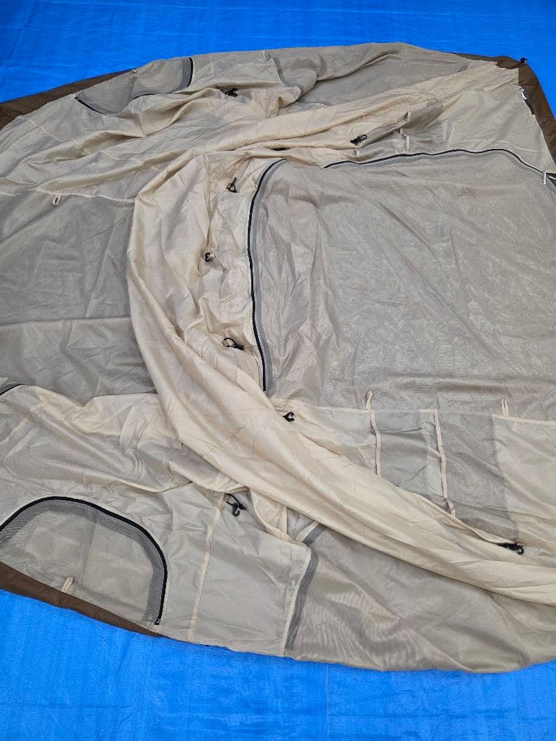 美品　DOD カマボコテント3S タン　セット KAMABOKO TENT