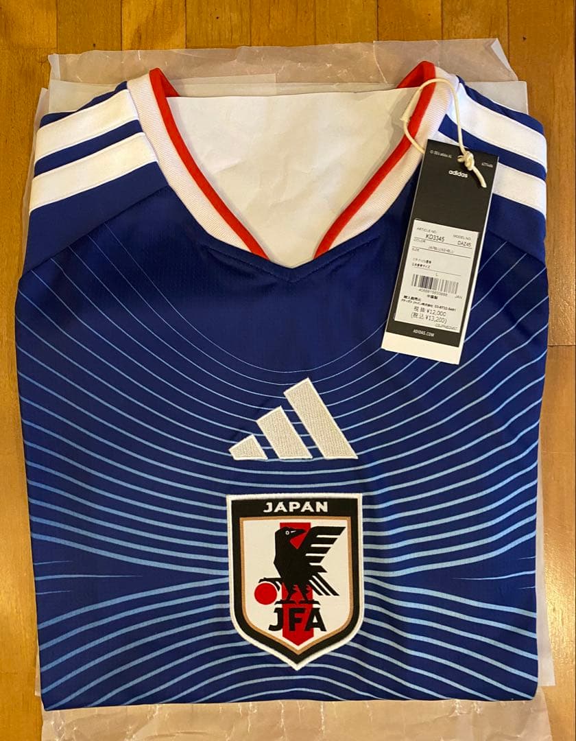 アディダス サッカー　日本代表 2026 ホーム ユニフォーム　Lサイズ　未使用