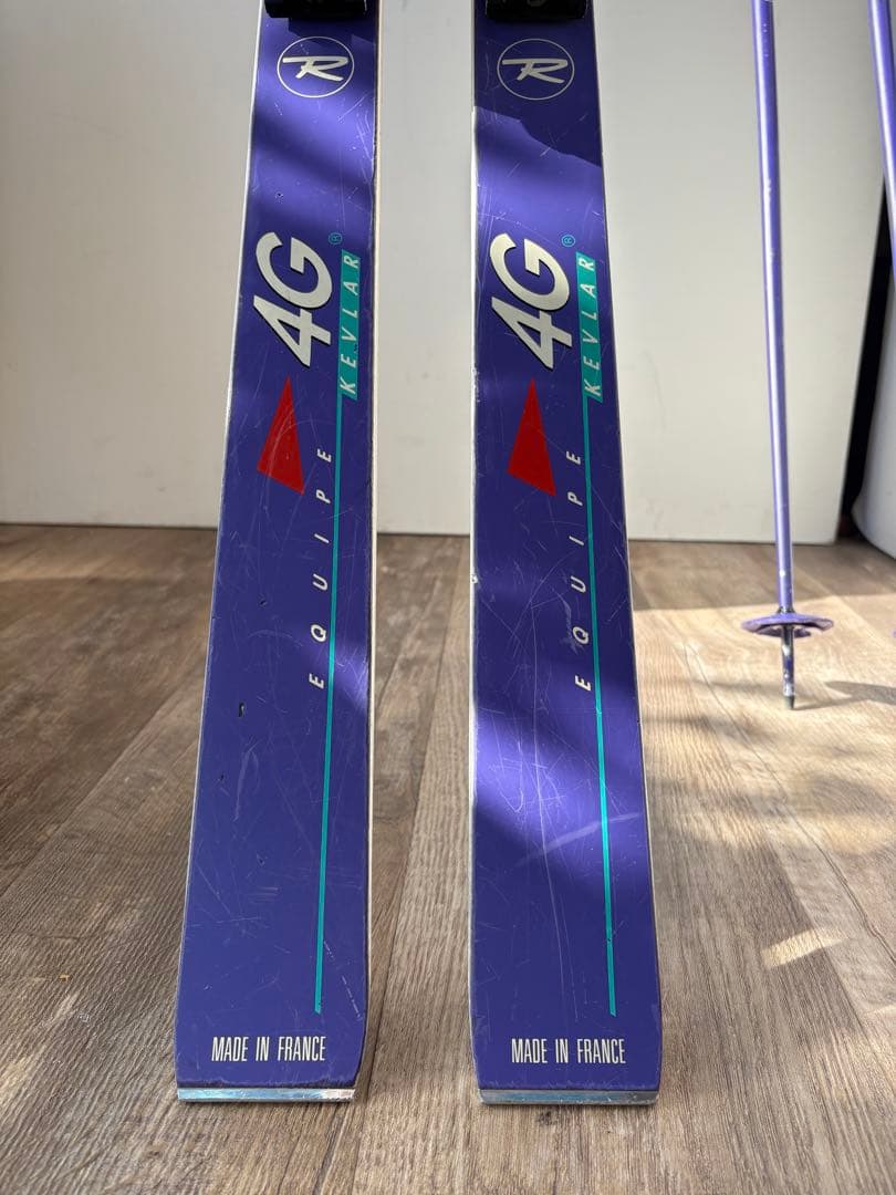 ロシニョール　金メダル記念　4G EQUIPE KEVLAR スキー板　177㎝