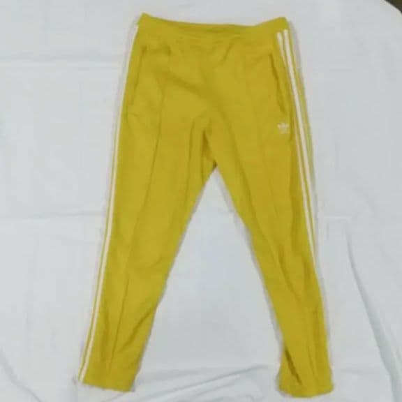 【希少】adidas イエロージャージパンツ