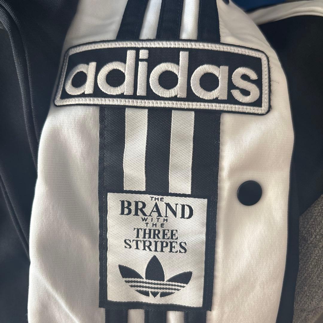 【超美品】adidas サイドボタン トラックパンツ　アディブレイク　アディダス