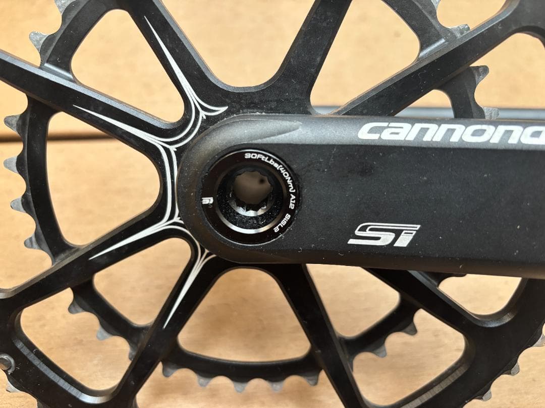 Cannondale ホログラム Si クランク 172.5mm 52/36T