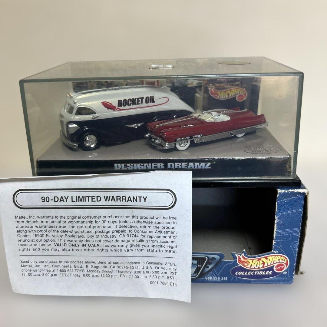 ミニカー Hot Wheels ROCKET,OIL&BIZARRO MATTEL