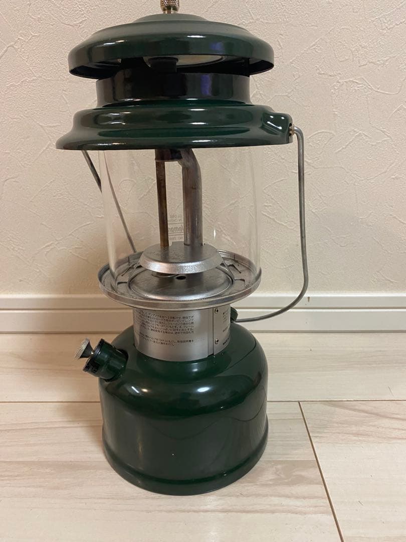Coleman 286A ランタン グリーン ケース　リフレクター付