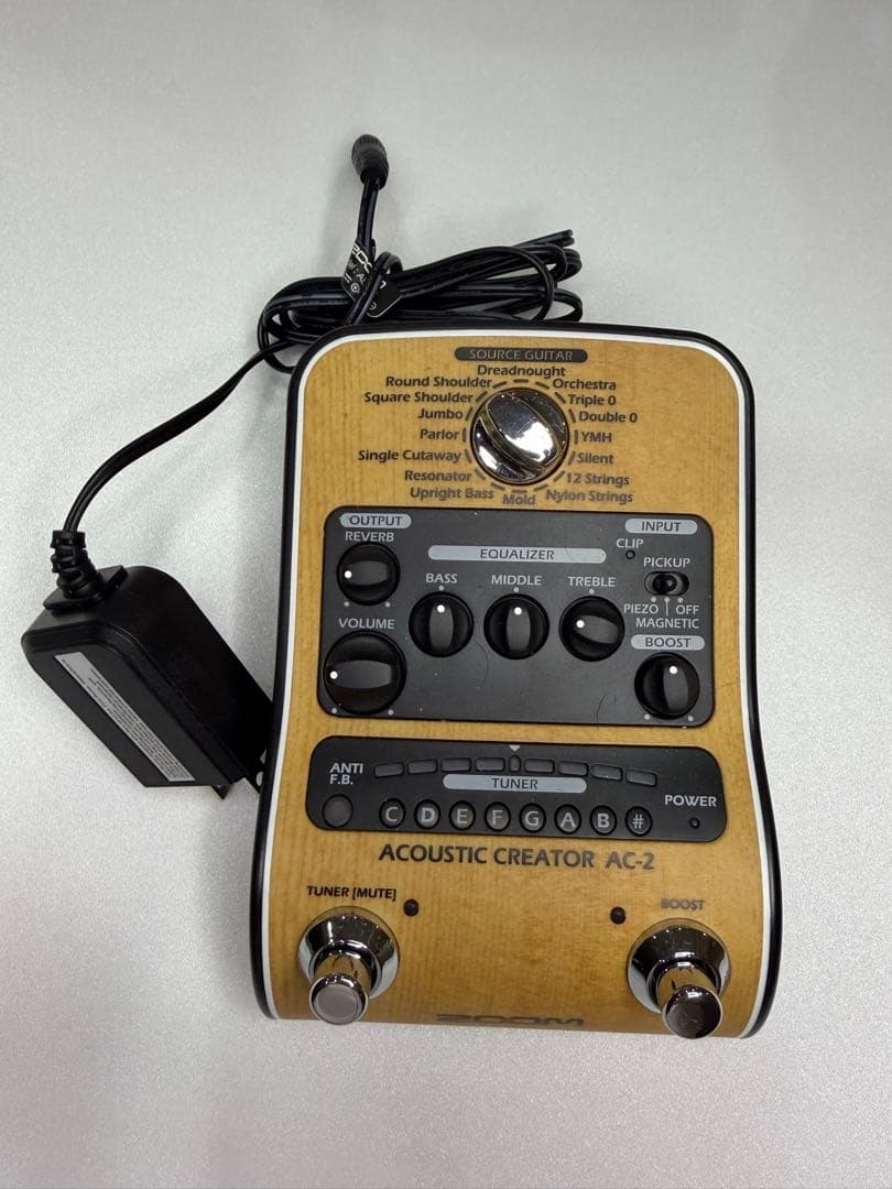 AC-2 ZOOM ギターエフェクター