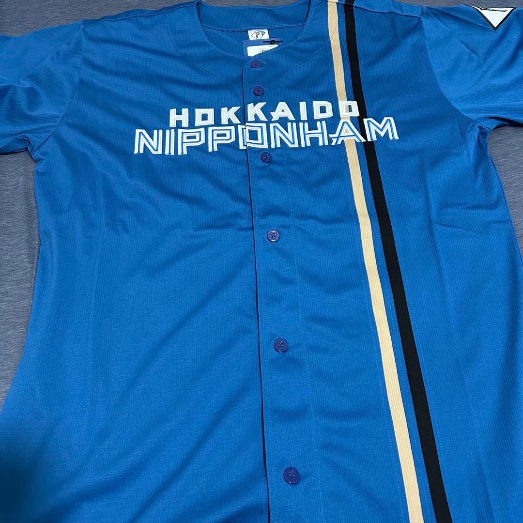 北海道日本ハムファイターズ　郡司裕也　直筆サインユニフォーム　ビジター　XL