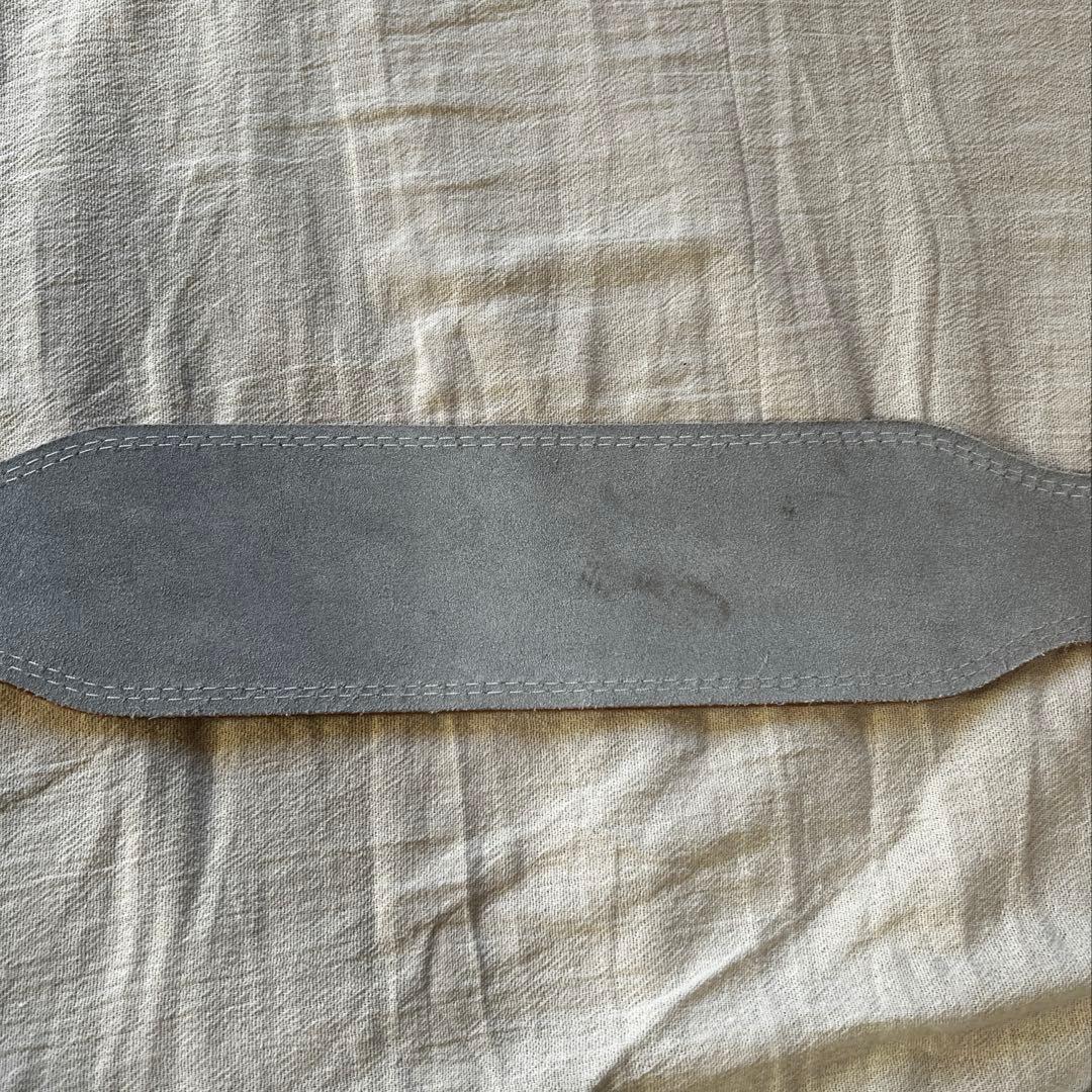 GOLD'S GYM ゴールドジム EXレザーベルト ナチュラル Lサイズ