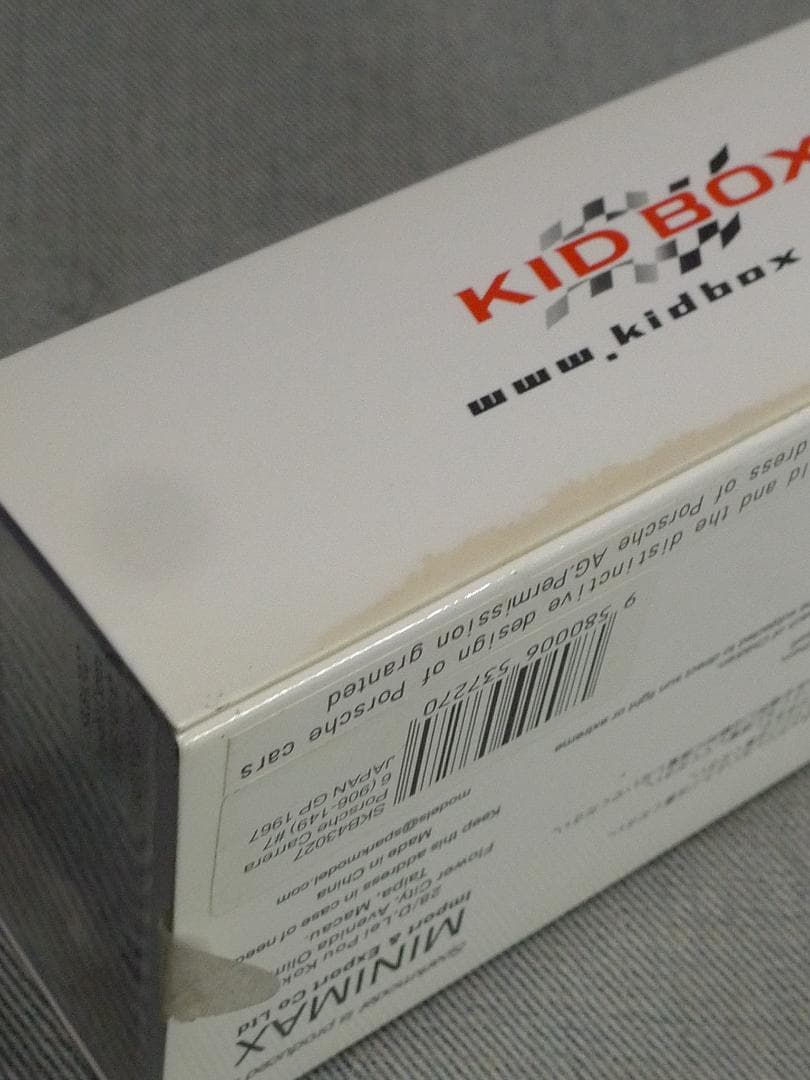 n5809□ポルシェ カレラ 6 酒井正 KID BOX spark ミニカー
