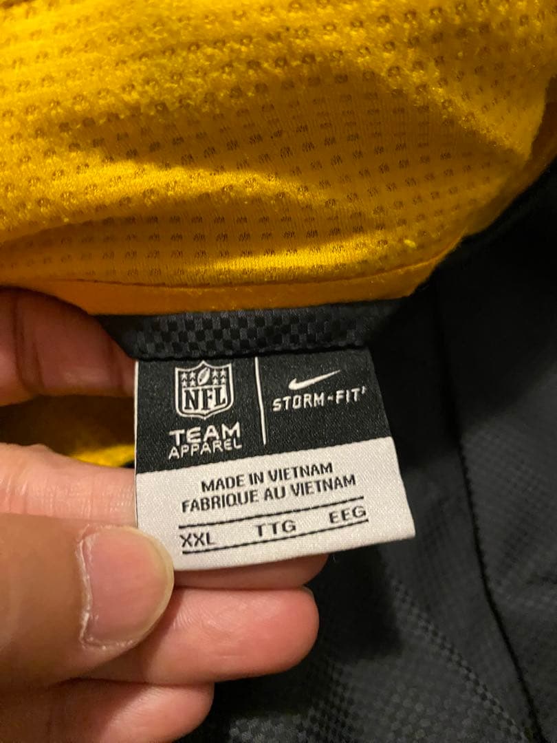 nike ナイキ NFL スティーラーズ ナイロンジャケット ウェア