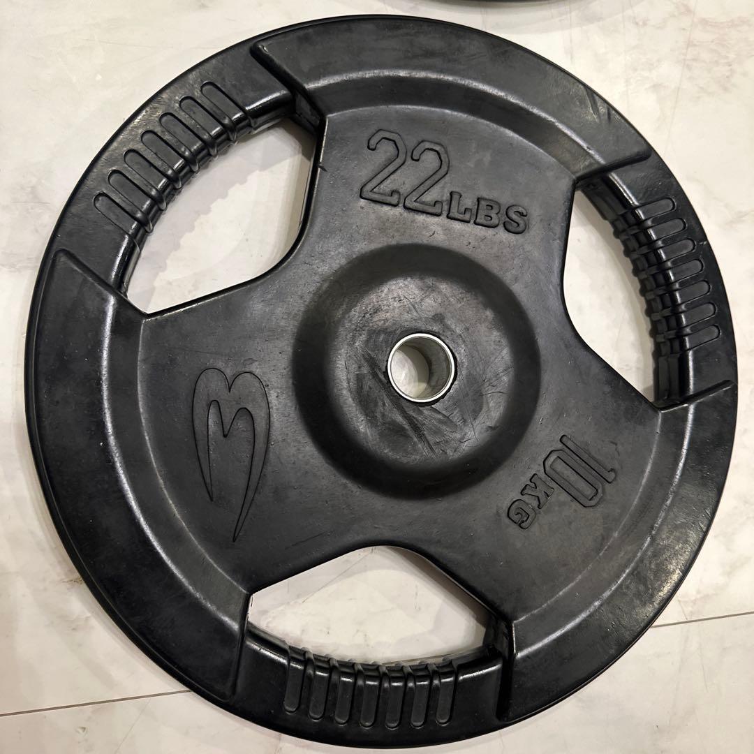 bodymaker ラバープレート 10kg 2枚セット