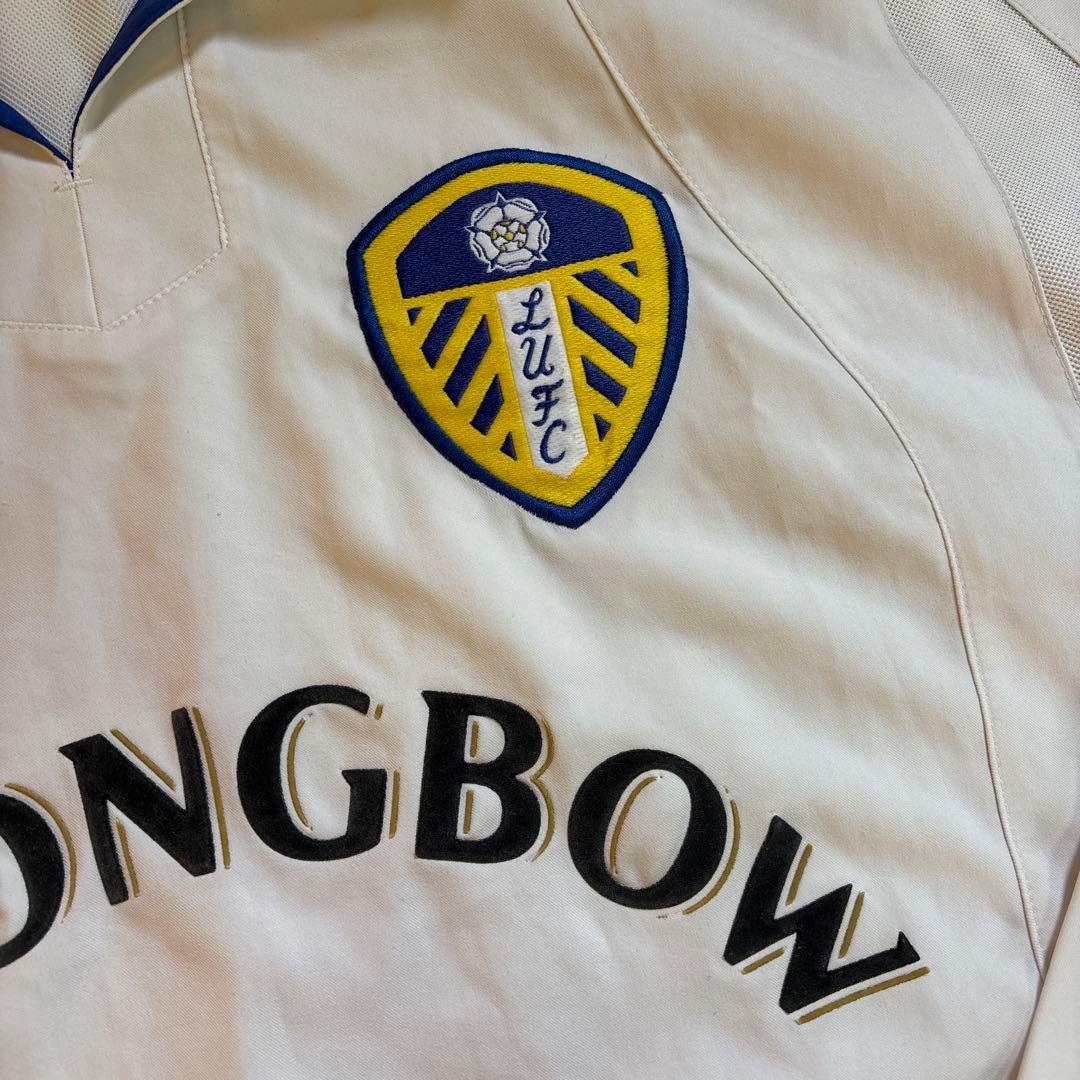 Leeds United Nike 長袖ポロシャツ ビンテージ