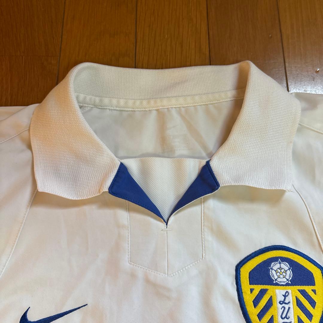 Leeds United Nike 長袖ポロシャツ ビンテージ