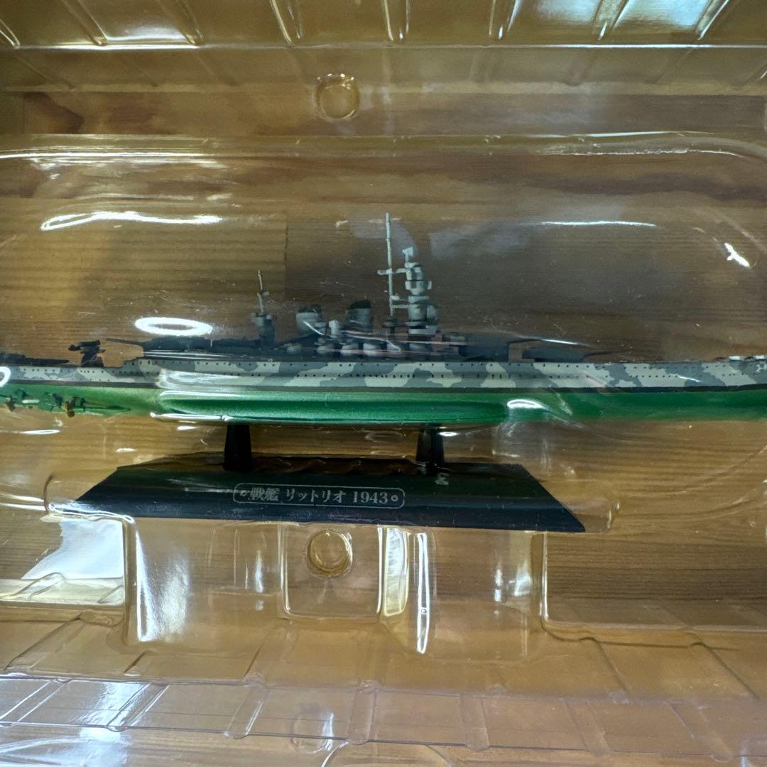 世界の軍艦コレクション　戦艦　榛名　三笠　陸奥　リットリオ　伊勢　5種類