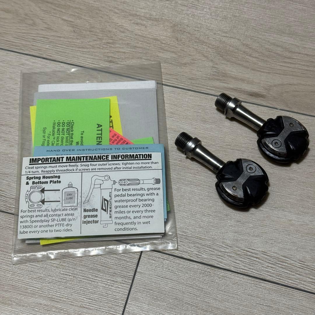 スピードプレイ speedplay zero 53mmステンレス軸