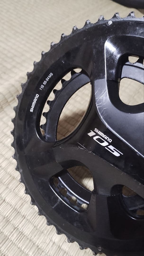 SHIMANO 105 FC-5800 クランクセット 165mm 50/34T