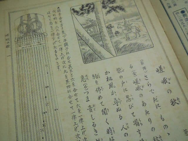 昭和レトロ 昭和20年代 琴 箏 箏曲 楽譜 譜面 宮城道雄 久本玄智 超希少