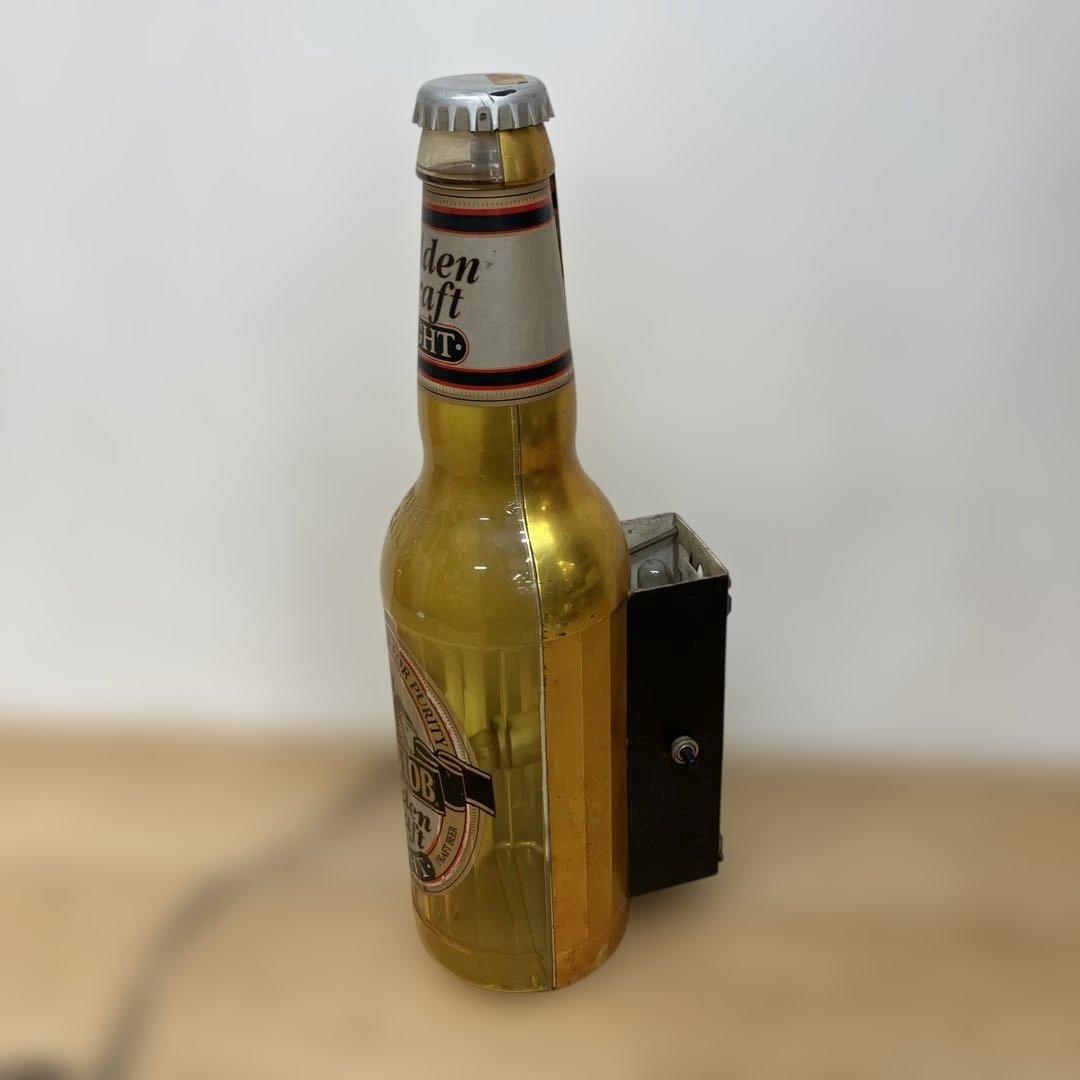 Michelob Golden Draft Light ボトルランプ ネオン管