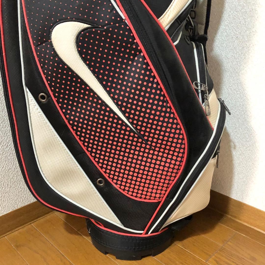 【希少】 NIKE ナイキ ゴルフ キャディバッグ カート型 6分割