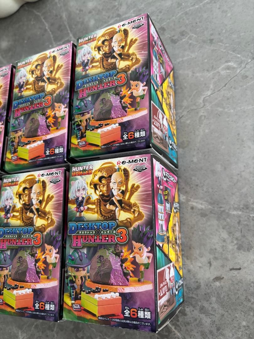 ハンターハンター　デスクトップハンター3 6個セット　コンプリート