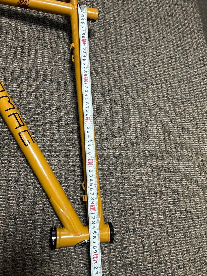 CHROMAGクロマグ STYLUS 26 MTB クロモリ　キャメルイエロー
