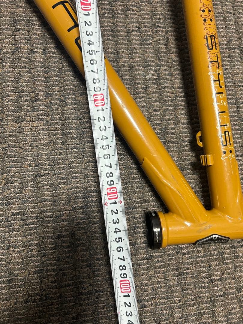 CHROMAGクロマグ STYLUS 26 MTB クロモリ　キャメルイエロー