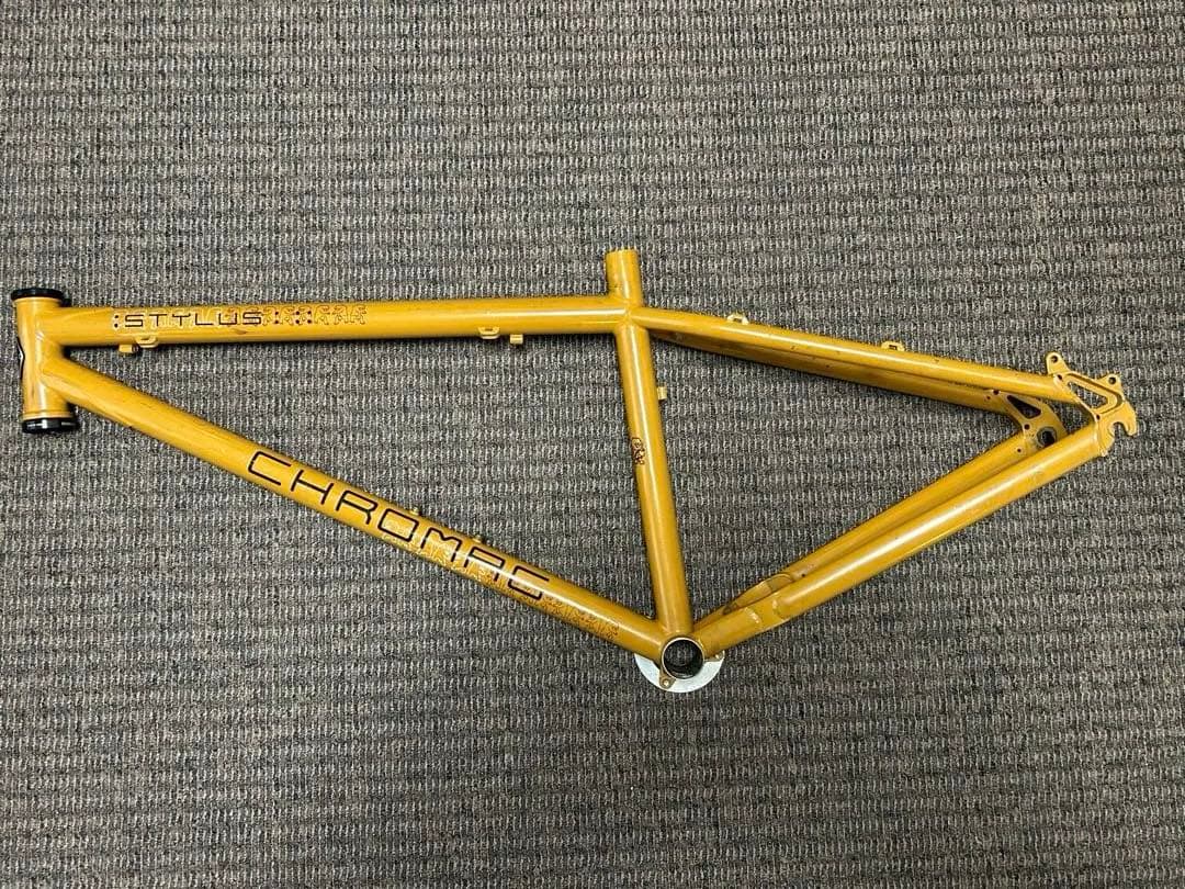 CHROMAGクロマグ STYLUS 26 MTB クロモリ　キャメルイエロー