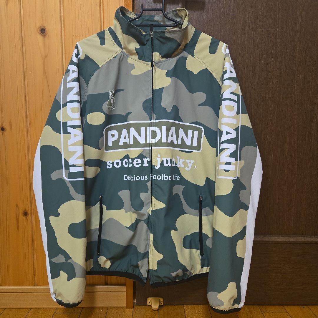 soccerJunky サッカージャンキー 中綿入りジャケット カモフラ防寒着