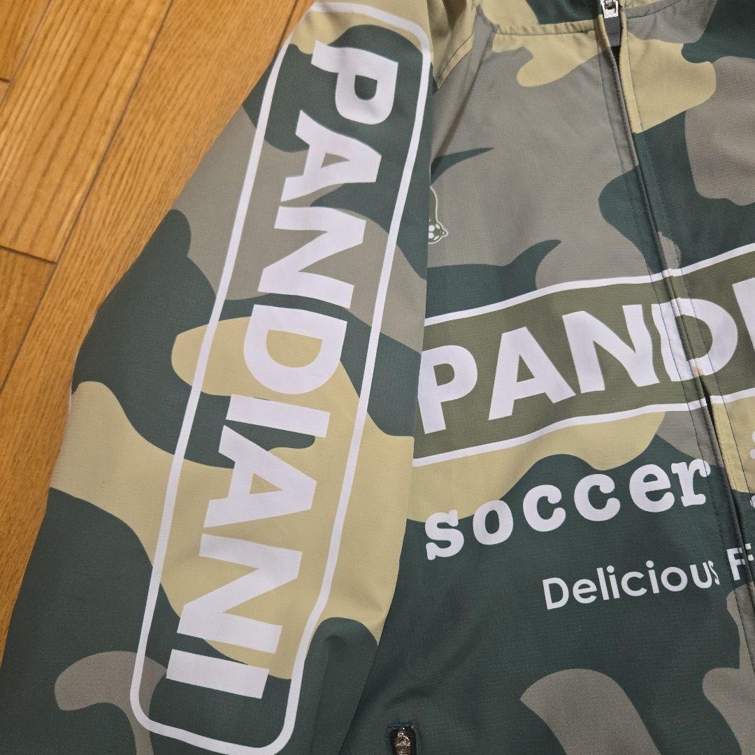 soccerJunky サッカージャンキー 中綿入りジャケット カモフラ防寒着