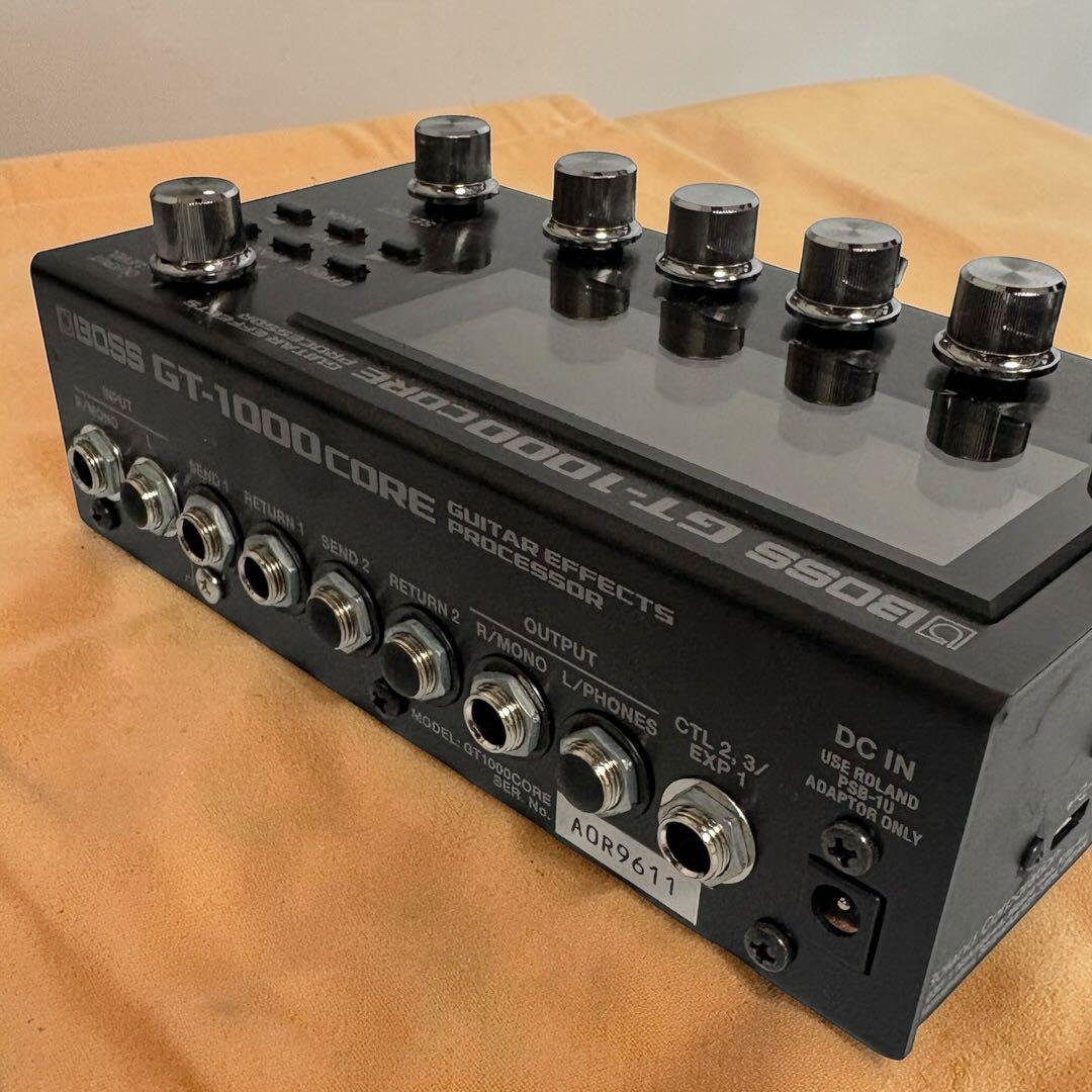 【極美品/付属品完備】BOSS GT-1000CORE ★ 元箱付・動作確認済