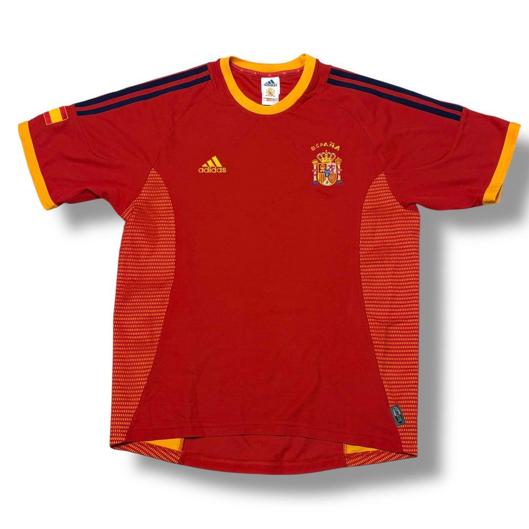 【00s/極美】2002 スペイン代表 ユニフォーム 日韓W杯 XL 柴田ひかり
