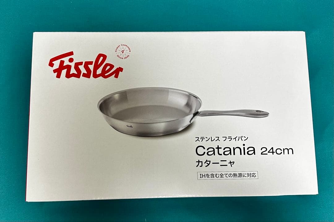 値下げ　未使用品フィスラー ステンレスフライパン カターニャ 24cmフライパン