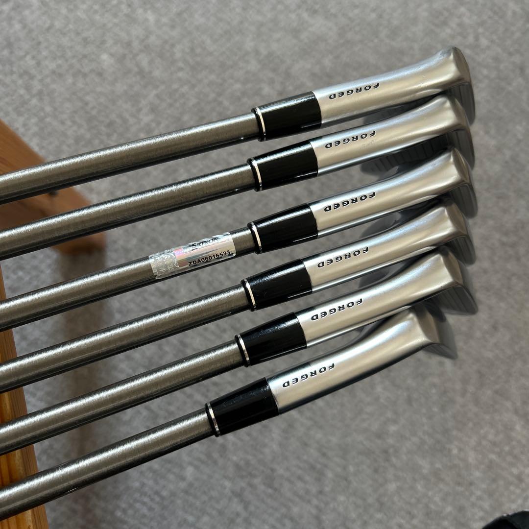 スリクソンZX5-MKII アイアン5〜P steel fiber i80cw
