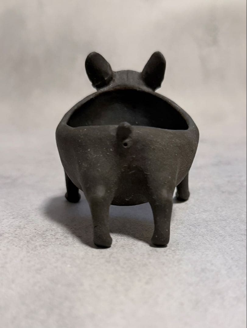 【激レア 入手困難】ゆとり炉　入れ物　器　フレンチブルドッグ