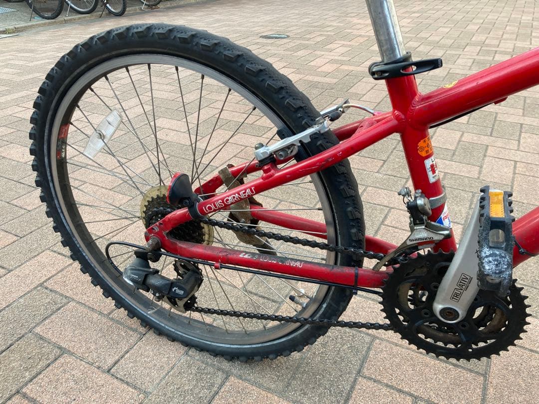 LOUIS GARNEAU 24インチメンテナンス済み 引取限定神奈川県カゴあり
