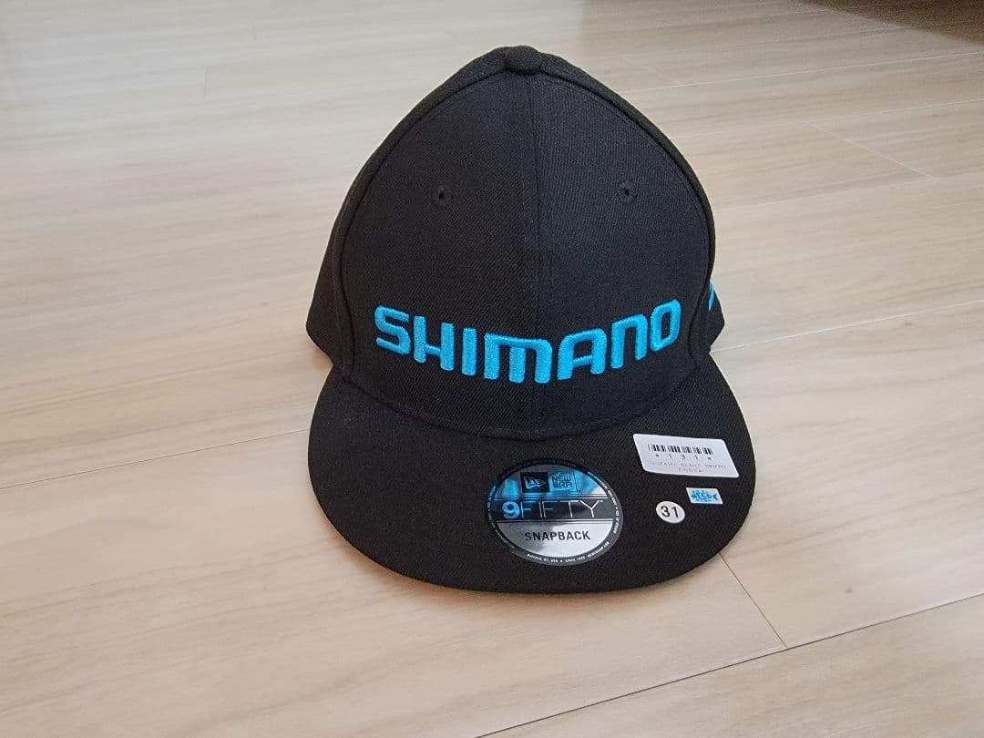 SHIMANO x newera 9FIFTY スナップバックキャップ 黒
