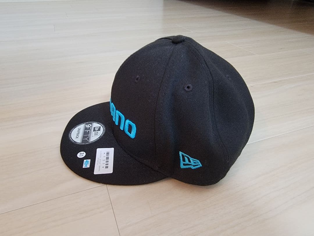 SHIMANO x newera 9FIFTY スナップバックキャップ 黒