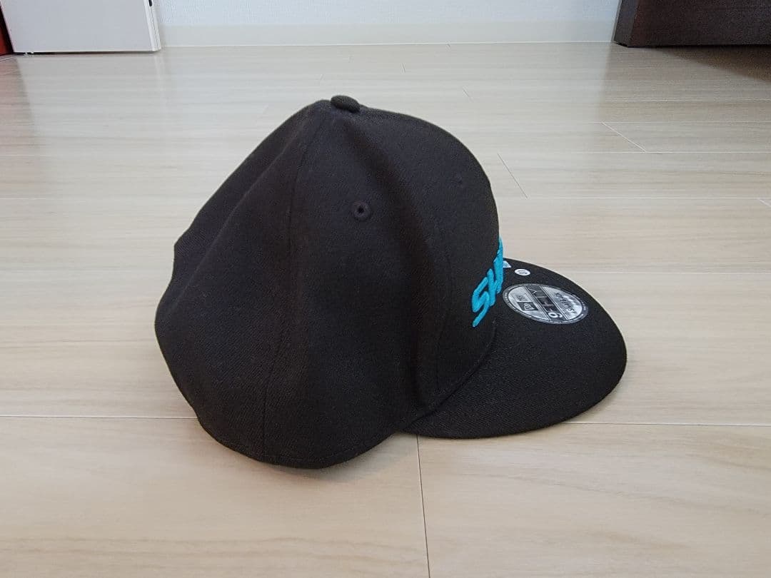 SHIMANO x newera 9FIFTY スナップバックキャップ 黒