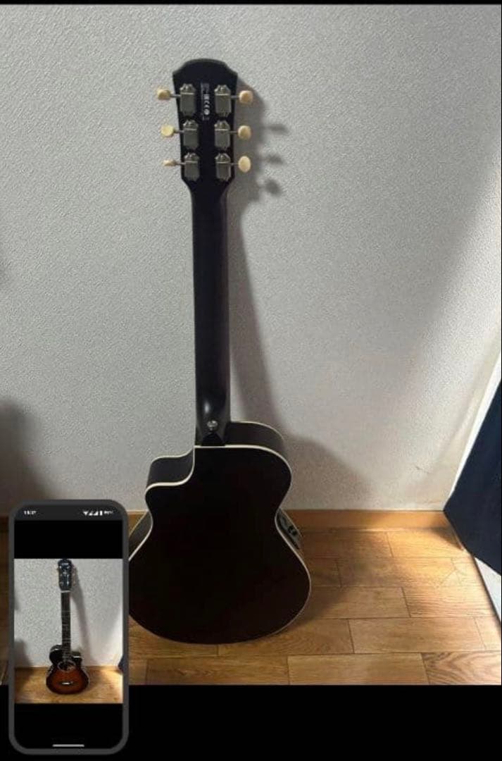 山本タロウ YAMAHA ミニエレクト　ギターケース付き